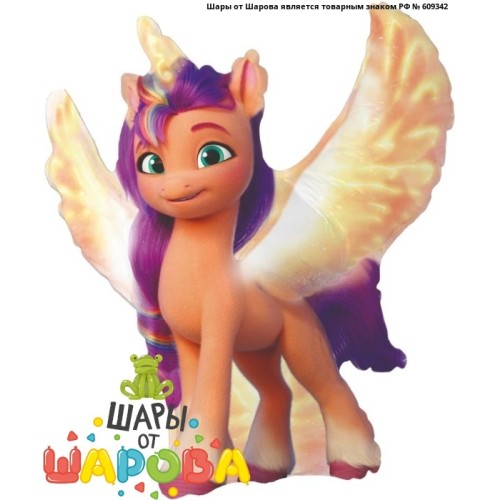 My Little Pony лошадка Санни  — воздушные шары в Нижнем Новгороде
