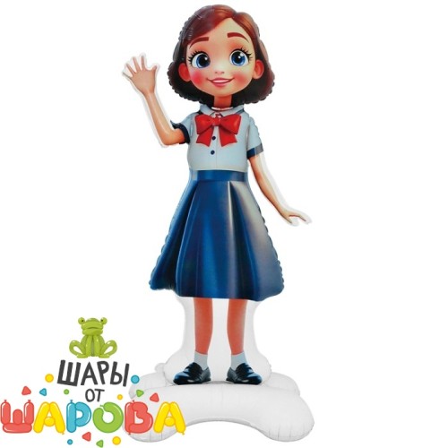 Ученица напольная фигура на подставке, высота 1,5м — воздушные шары в Нижнем Новгороде